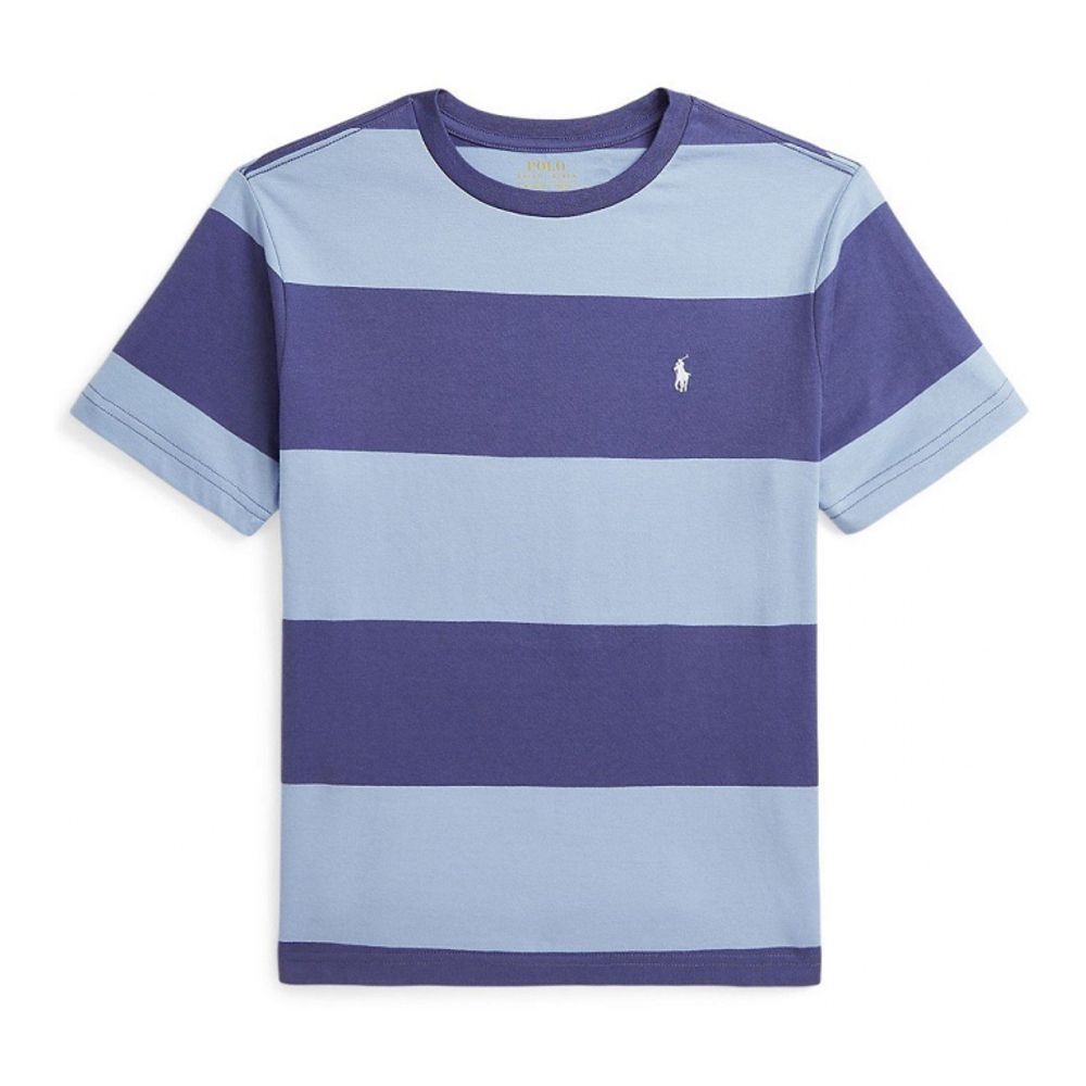 'Striped Jersey T-Shirt' pour Grands garçons