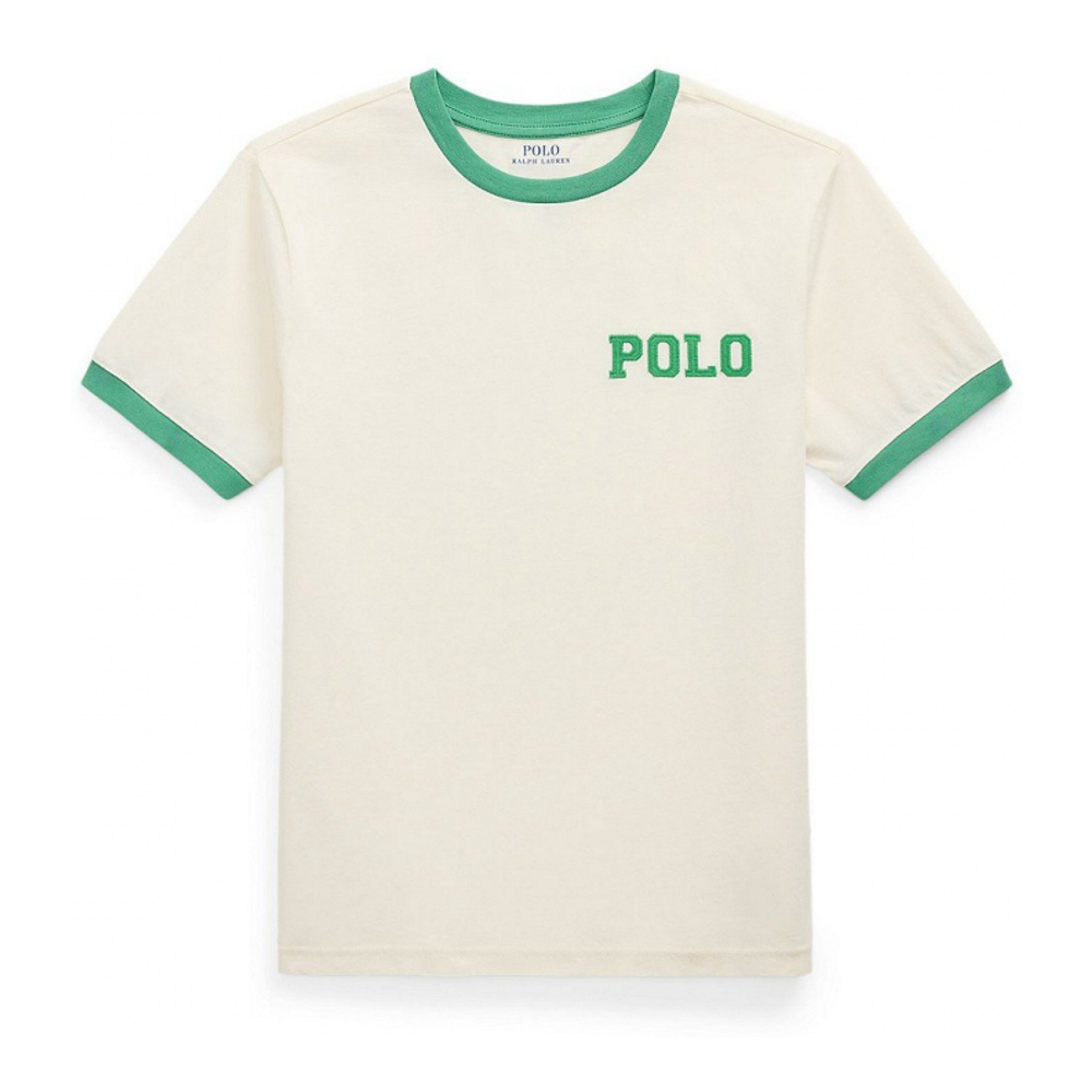 'Logo Jersey Ringer T-Shirt' pour Grands garçons
