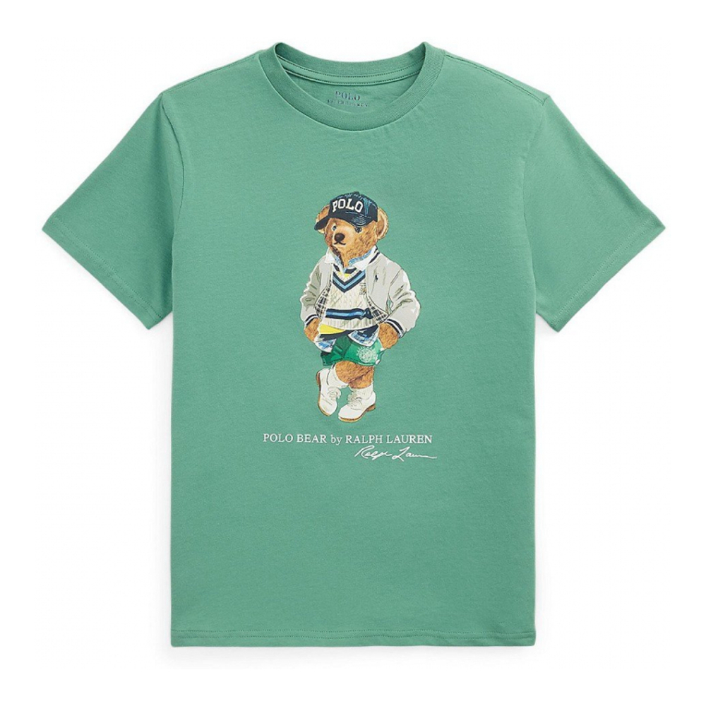 'Polo Bear Jersey T-Shirt' pour Grands garçons