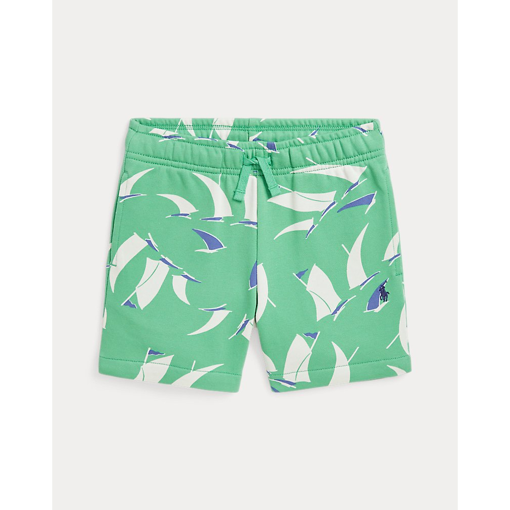 'Sailboat-Print French Terry Short' pour Petits garçons