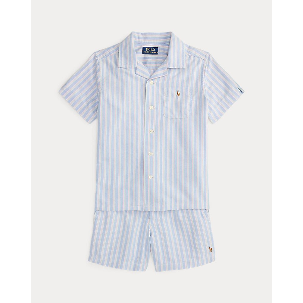 'Oxford Shirt & Polo Prepster Short Set' für Jungen