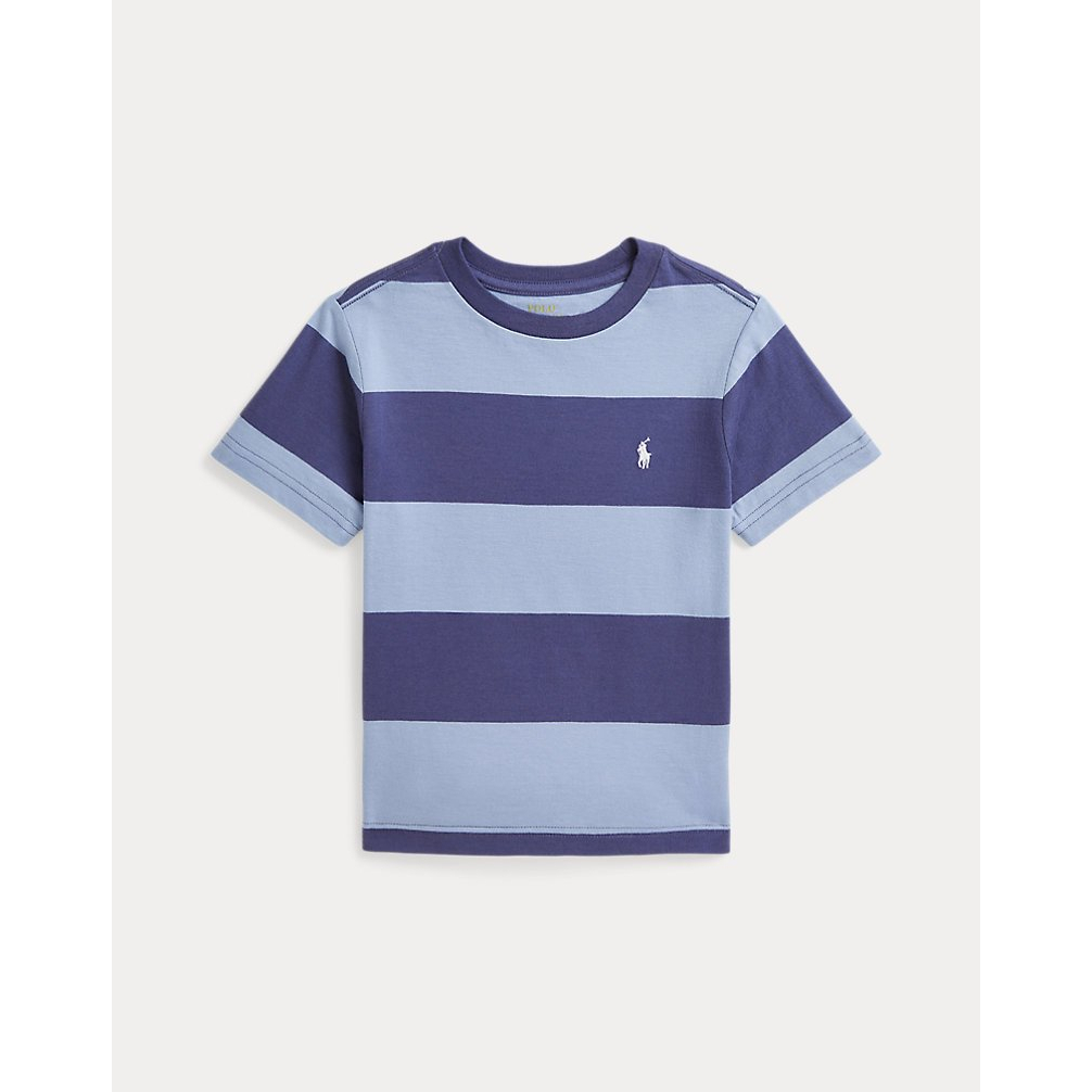 'Striped Cotton Jersey Tee' pour Petits garçons
