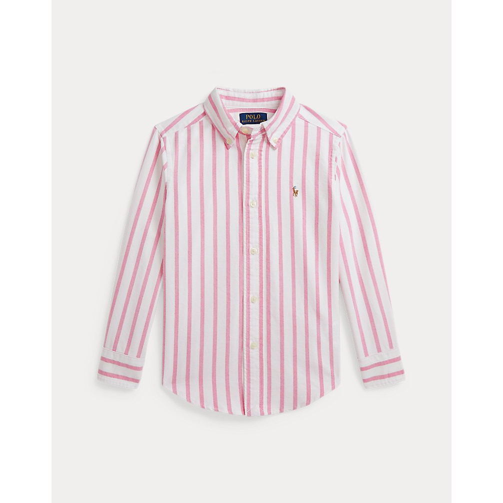 'Striped Cotton Oxford Shirt' pour Petits garçons