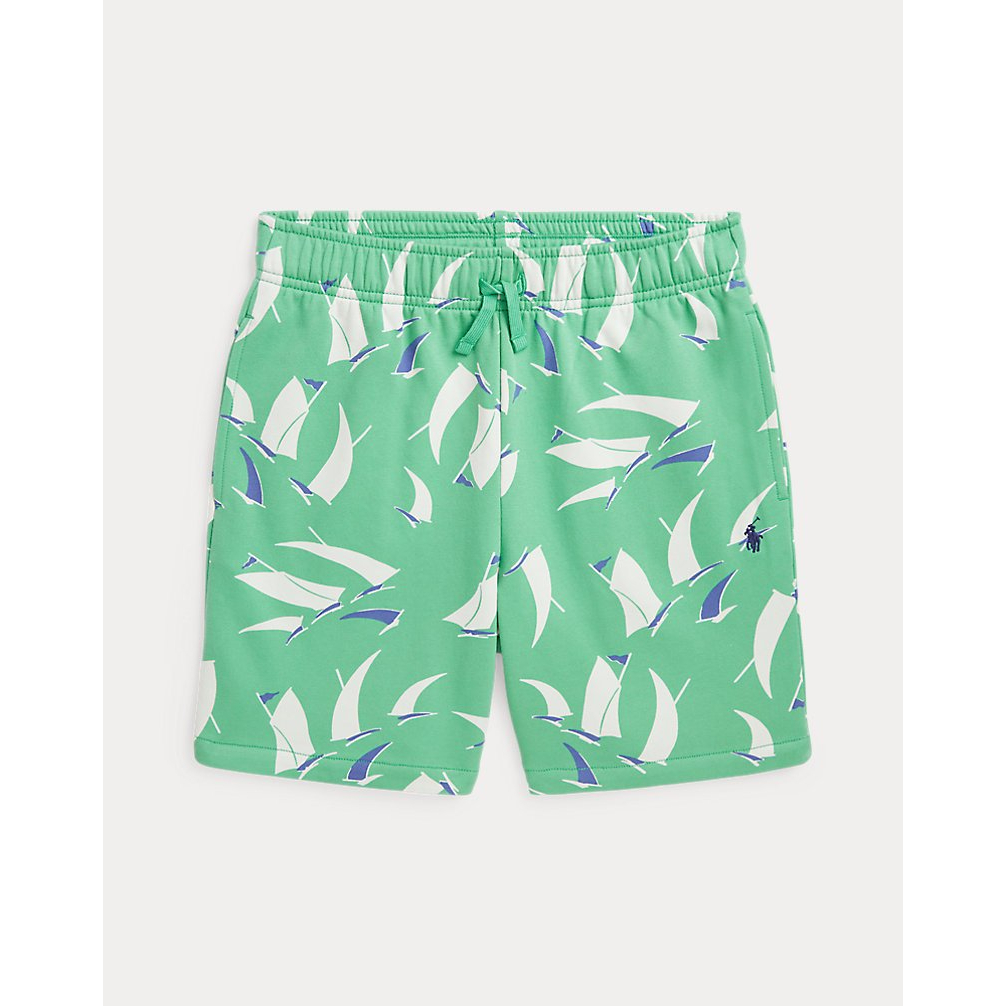 'Sailboat-Print French Terry Short' pour Grands garçons