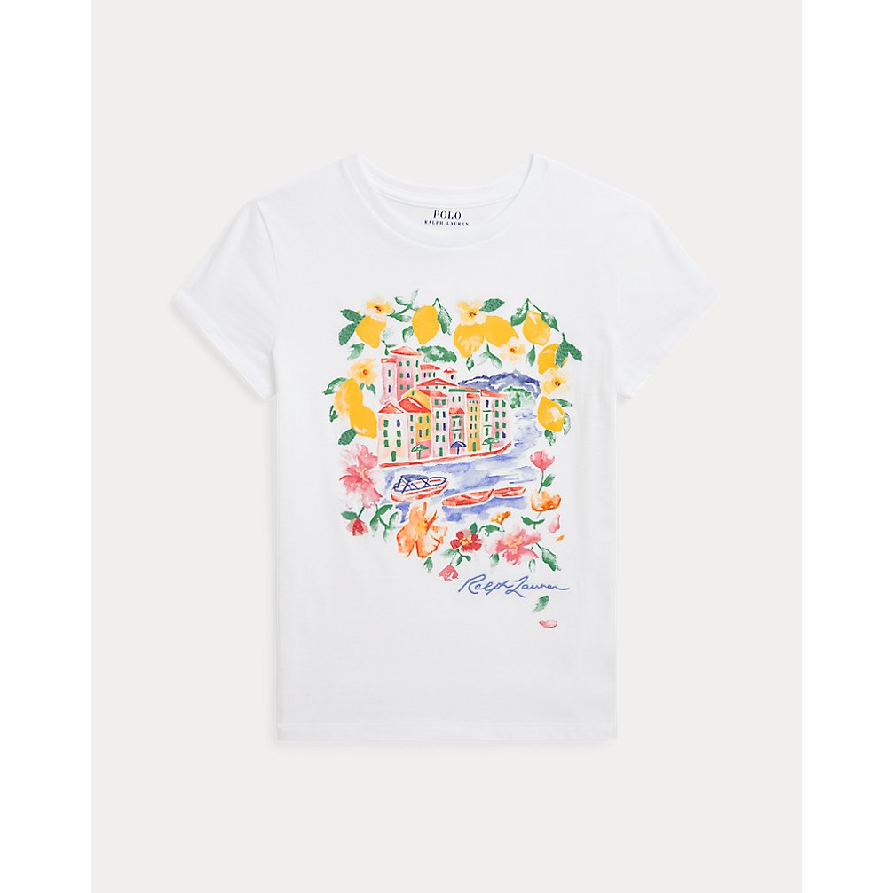 Big Girl's 'Cotton Jersey Graphic Tee'