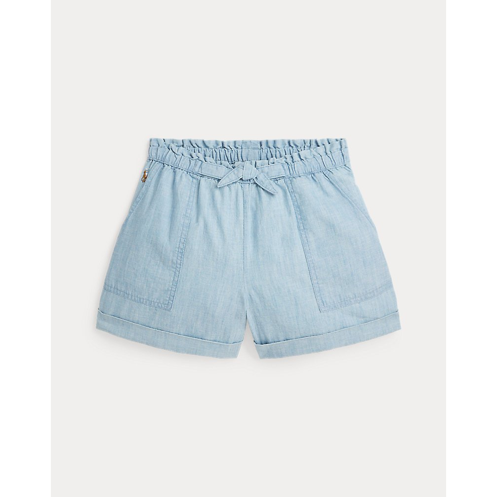'Cotton Chambray Camp Short' pour Grandes filles