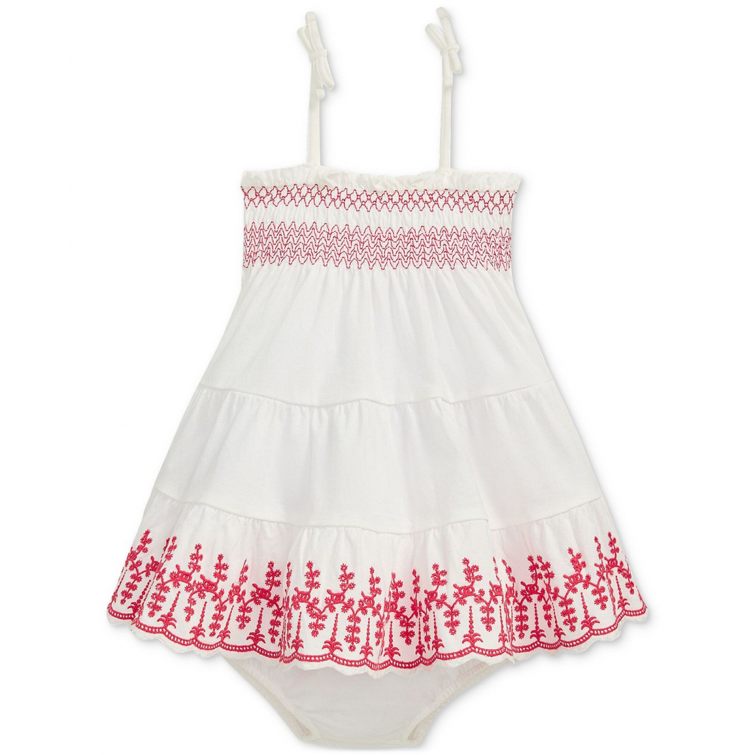 'Smocked Eyelet Dress' pour Bébés filles