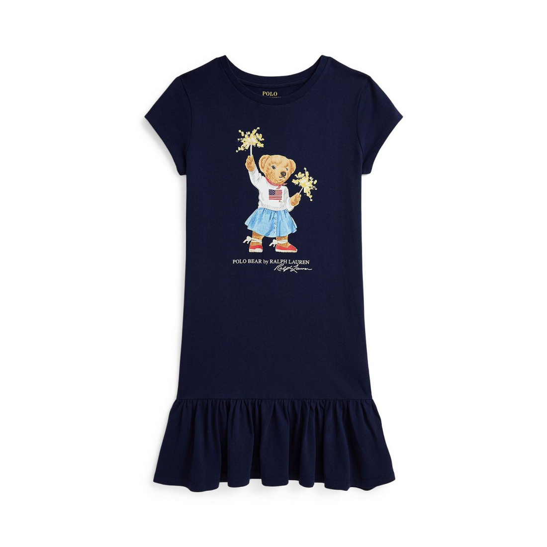 'Big Girls Polo Bear Jersey Dress' pour Grandes filles