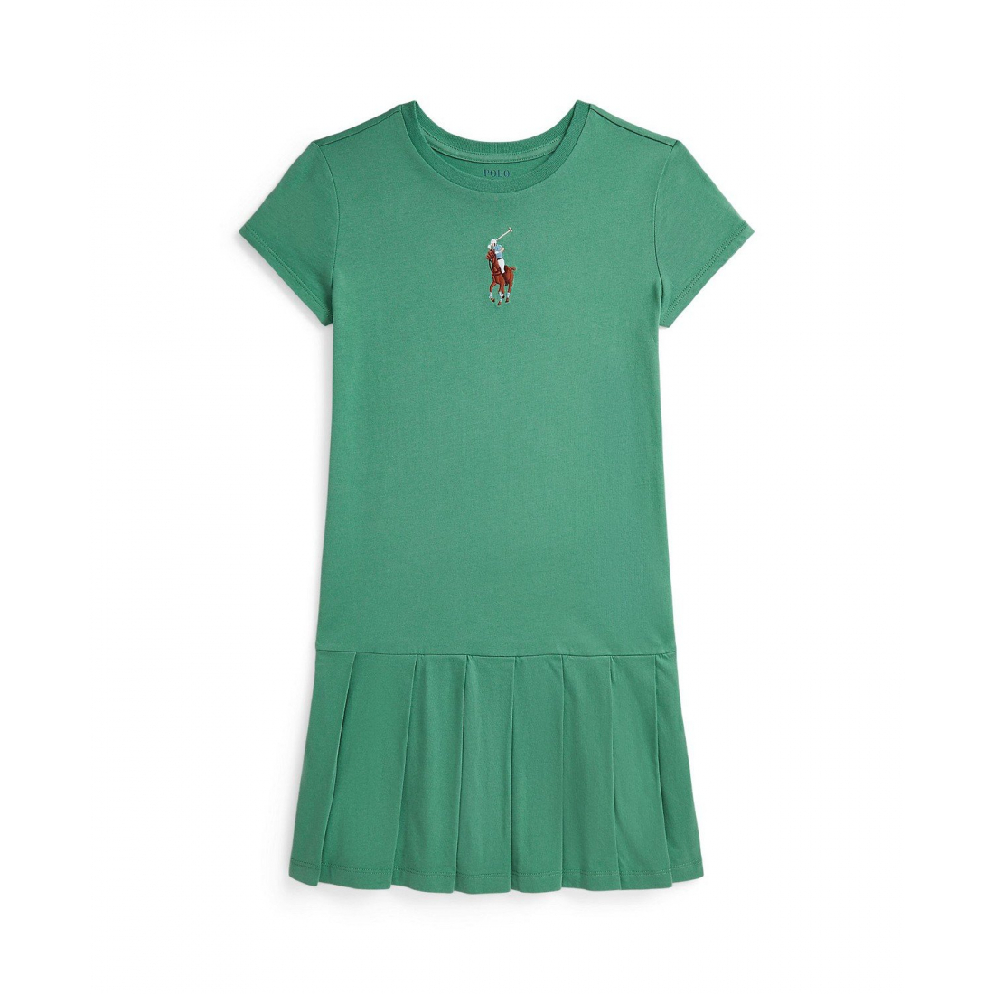 'Big Girls Big Pony Pleated Jersey Dress' pour Grandes filles