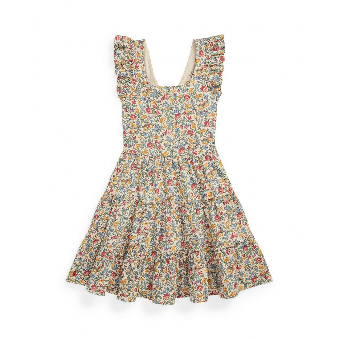 'Big Girls Floral Ruffled Dress' pour Grandes filles