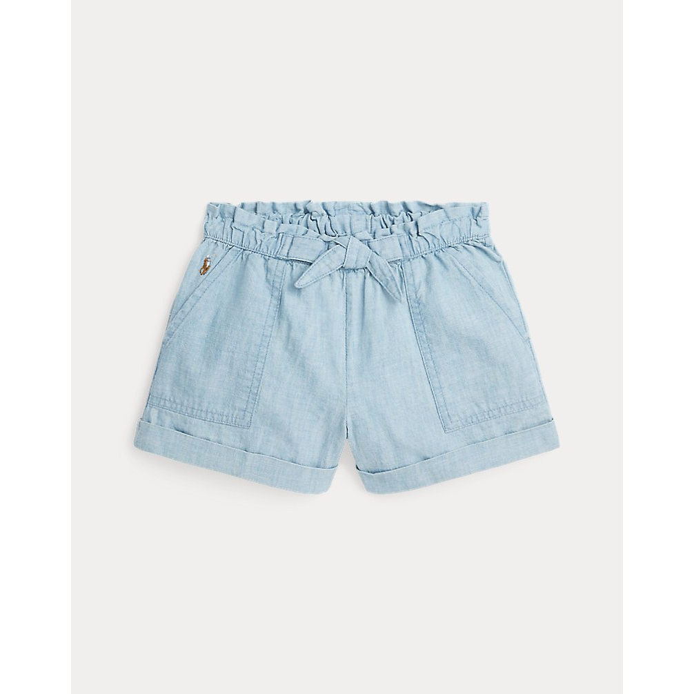 'Cotton Chambray Camp Short' pour Petites filles