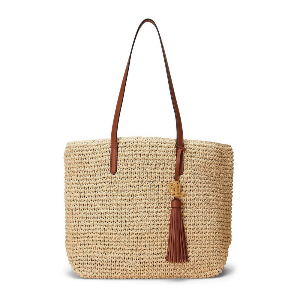 Women's 'Crochet-Straw Medium Whitney Tote'