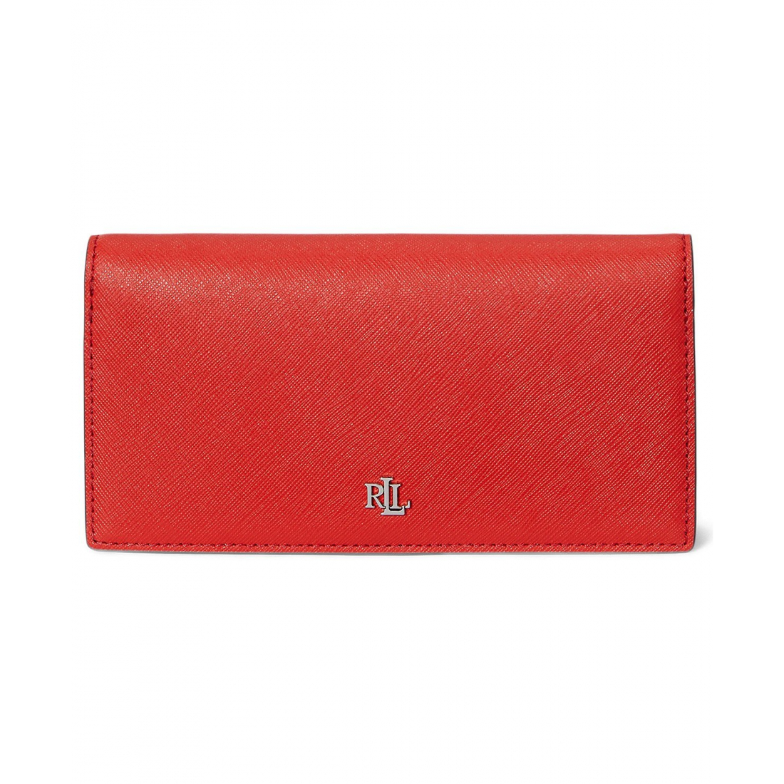 Women's 'Crosshatch Leather Slim Snapped-Closure Wallet'