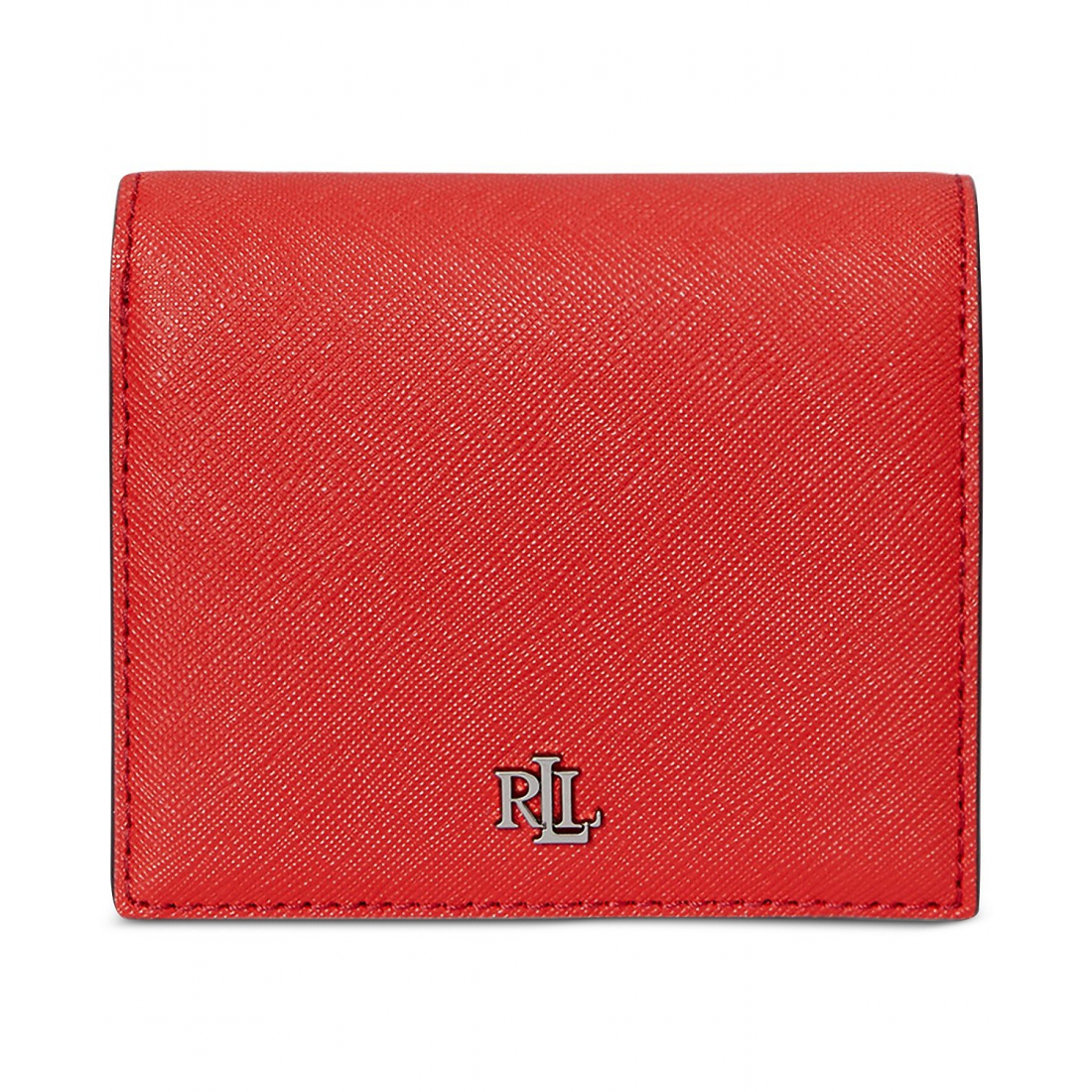 Women's 'Crosshatch Leather Compact Wallet'