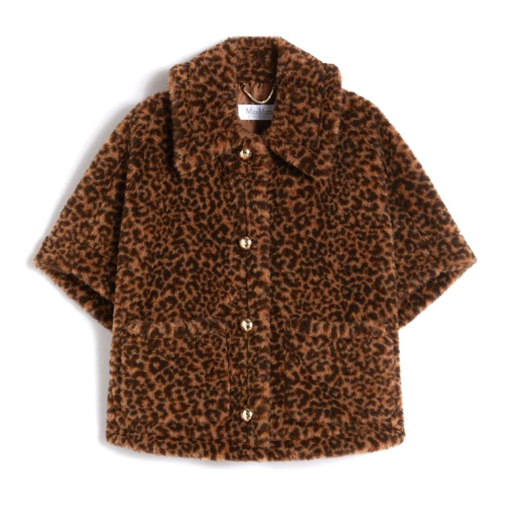 Cape 'Jacquard-Teddy' pour Femmes