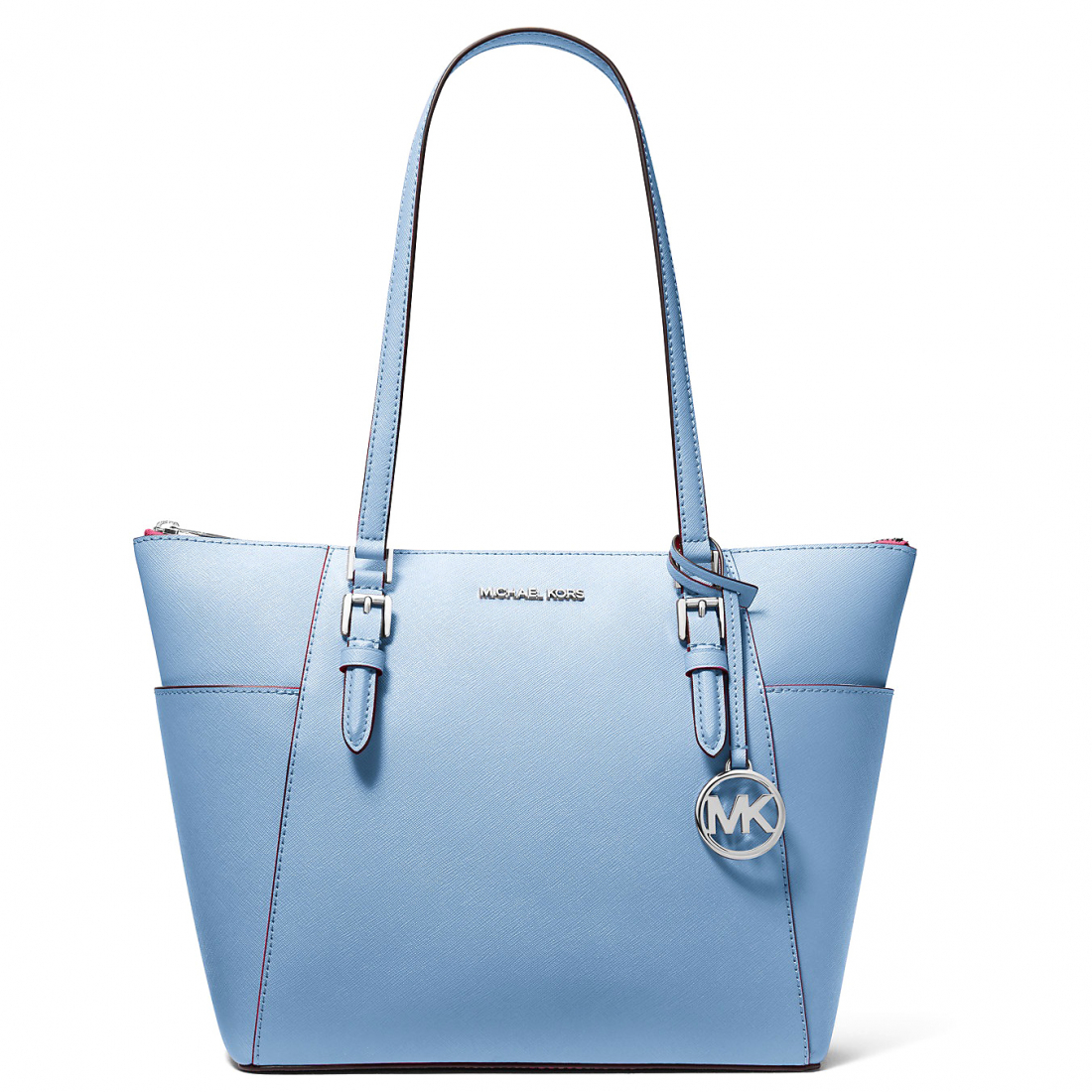 Sac Cabas 'Charlotte Large Saffiano Top-Zip' pour Femmes