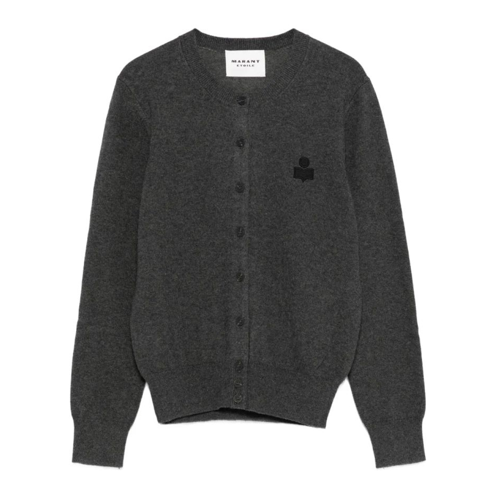 Women's 'Logo-Embroidery' Cardigan