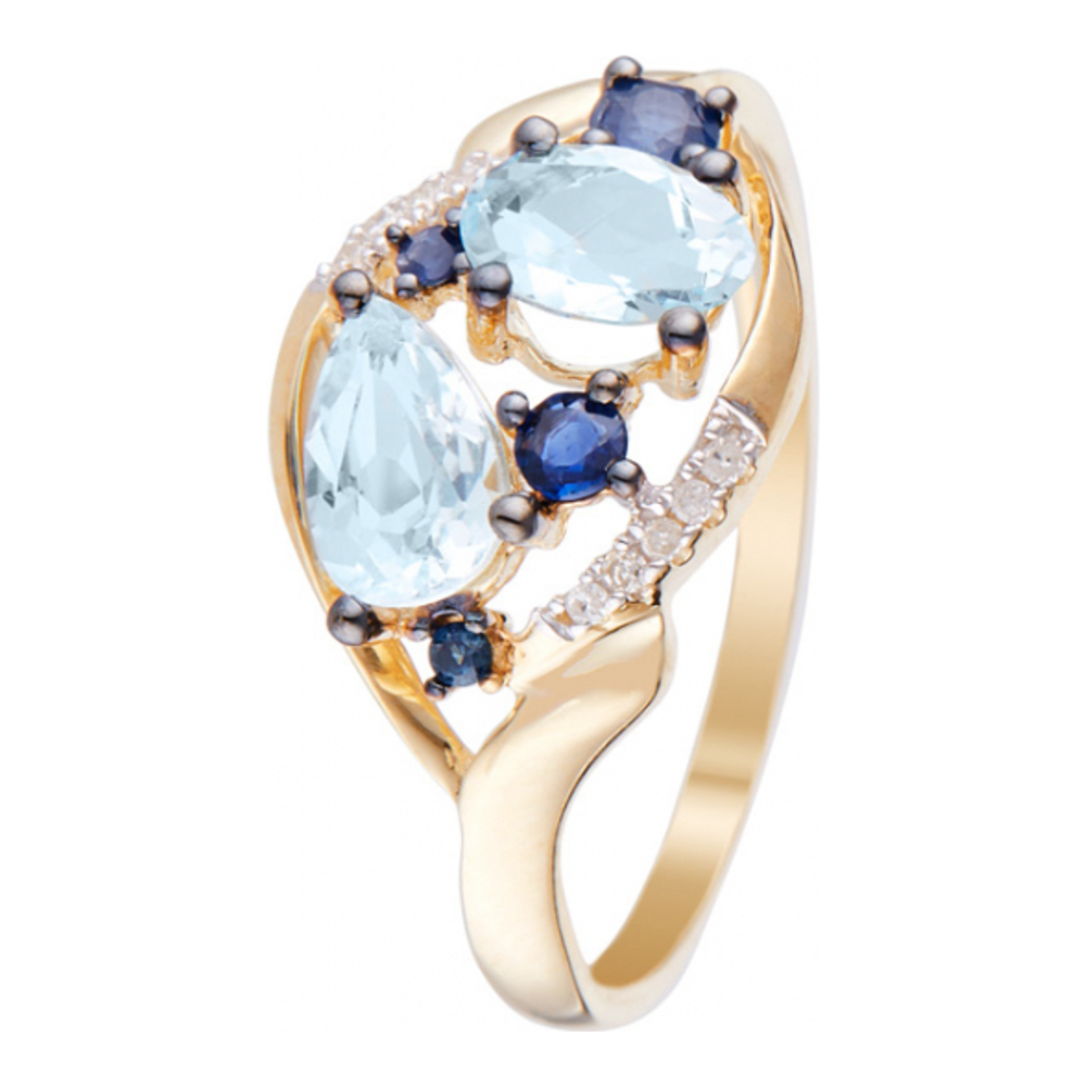 Bague 'Rêve Bleu' pour Femmes