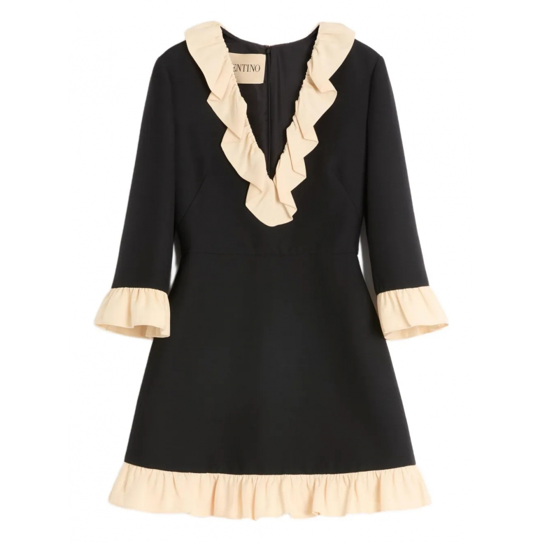 Robe mini 'Ruffle-Trim' pour Femmes