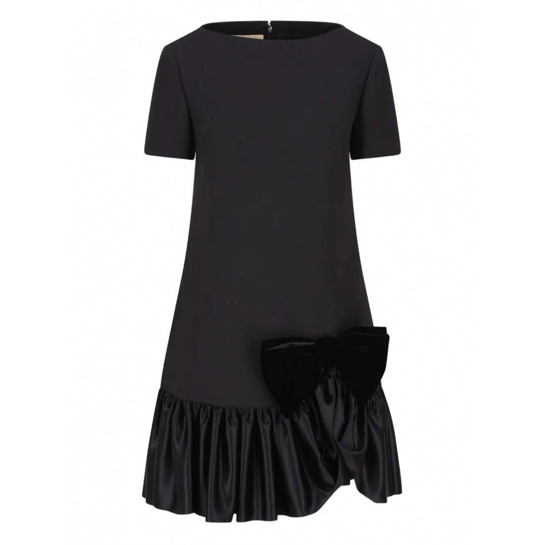 Women's 'Bow-Embellished Ruffled' Mini Dress