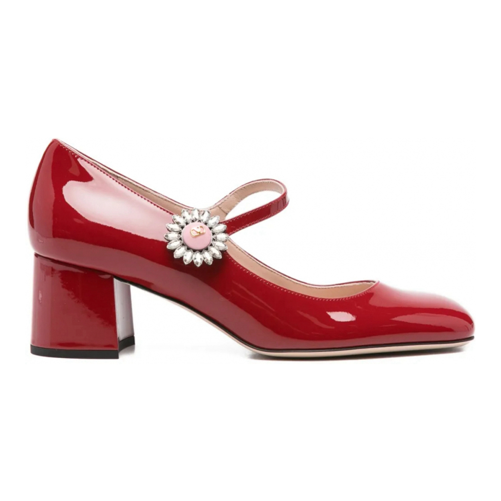 Escarpins 'Crystal-Embellished Block-Heel' pour Femmes