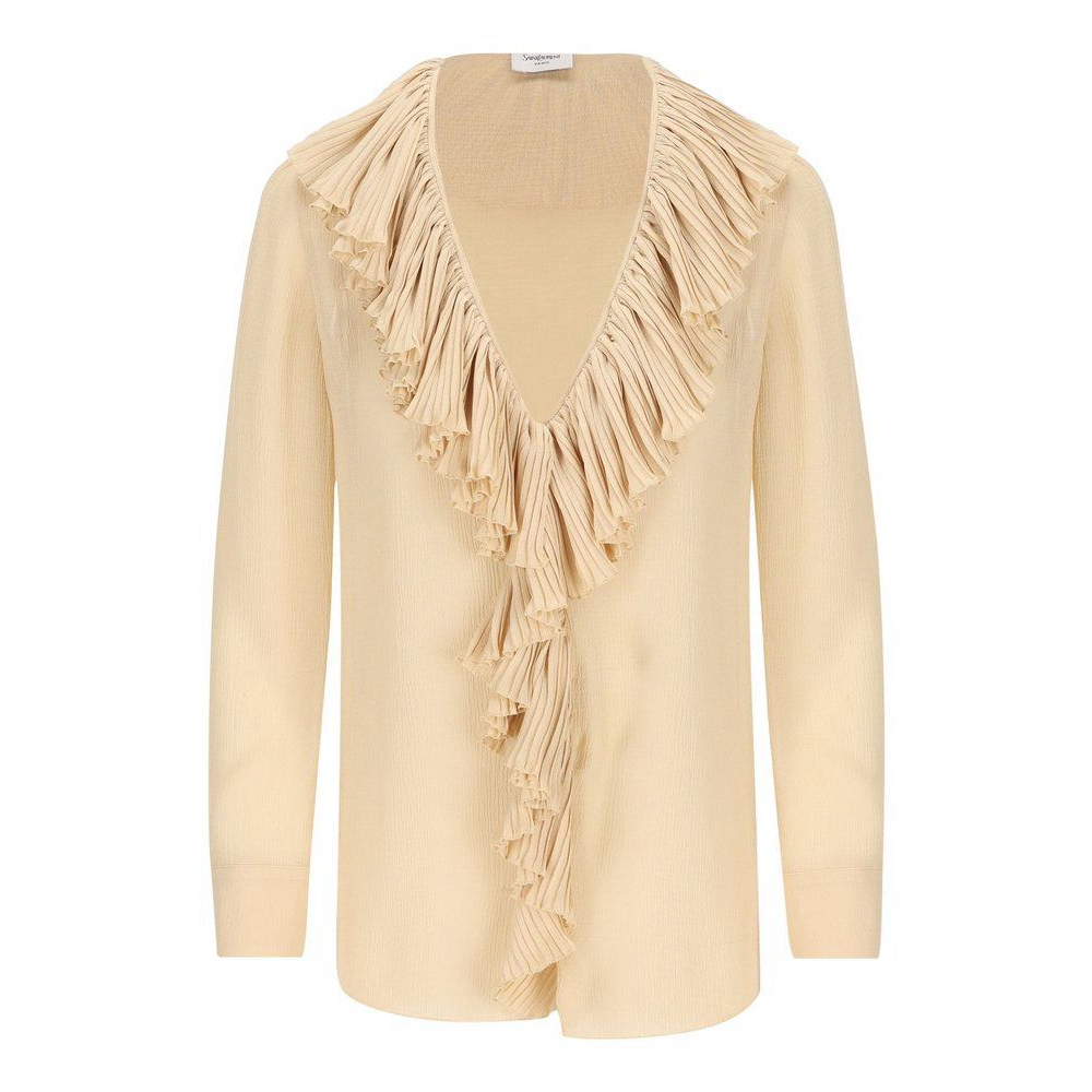 Blouse à manches longues 'Ruffled' pour Femmes