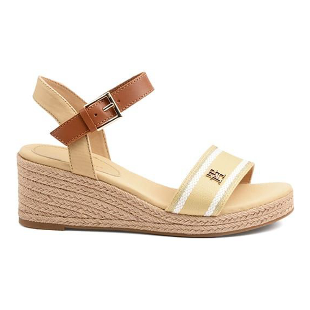 Sandales compensées 'Webbing' pour Femmes