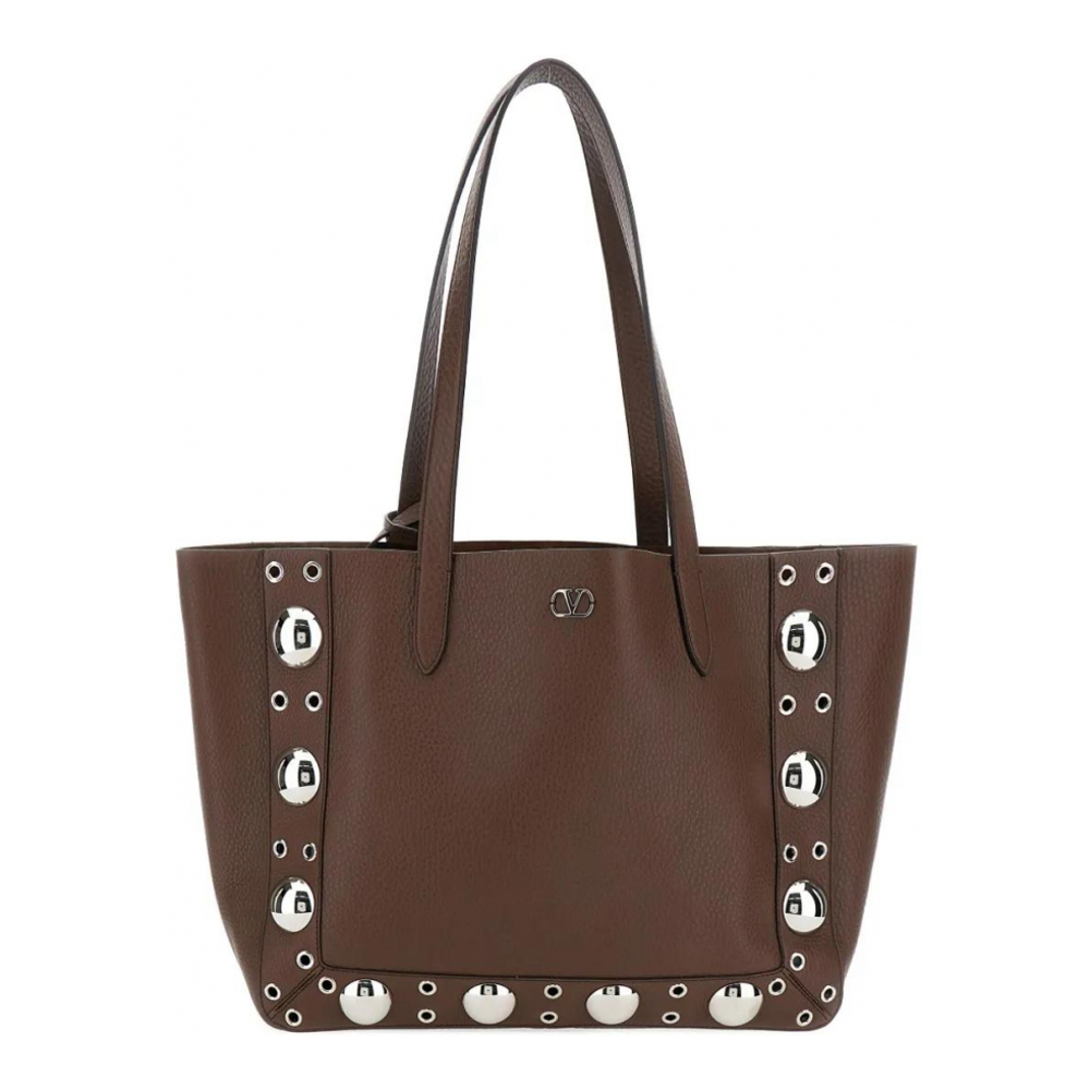Men's 'Stud-embellishment' Tote Bag