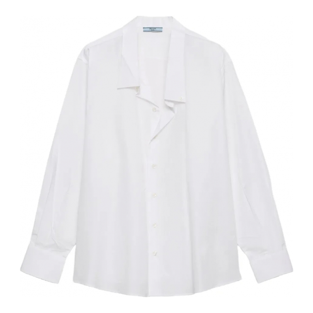 Chemise 'Poplin Button-Fastening' pour Femmes