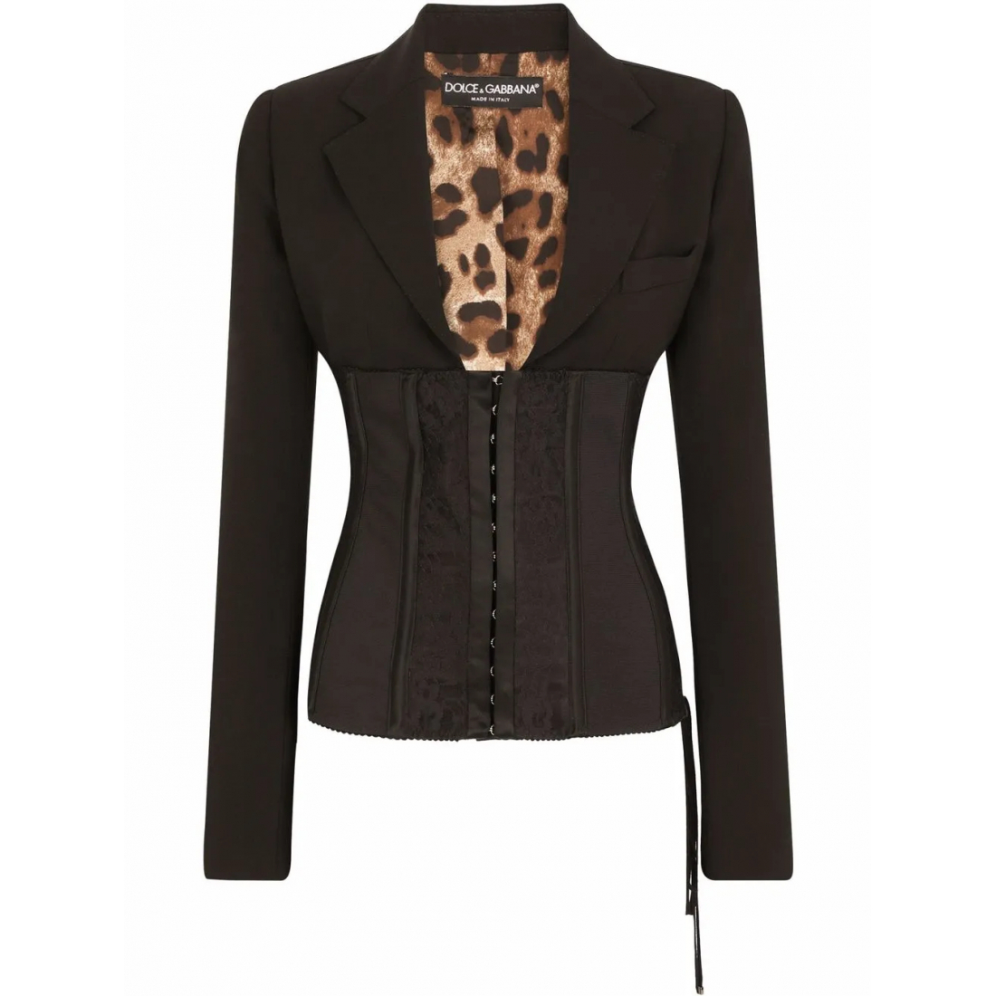 Veste 'Lace-Up Bustier' pour Femmes