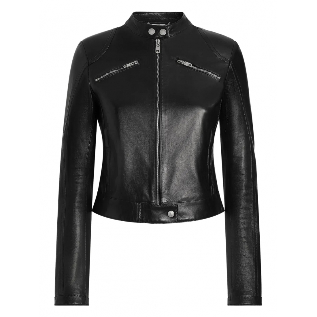 Veste en cuir 'Biker-Style' pour Femmes