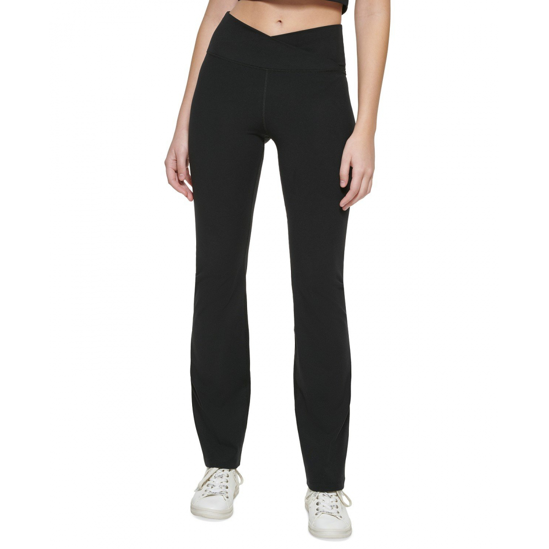 Women's 'Crossover Waist Flare' Leggings