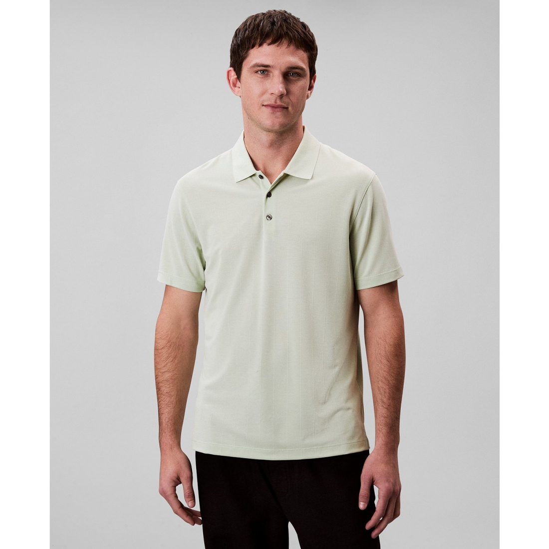 'Stretch Jacquard' Polohemd für Herren