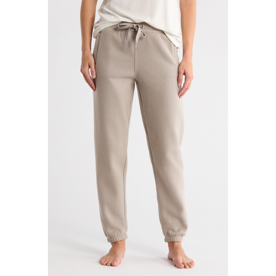 Jogging 'High Waist Relaxed' pour Femmes