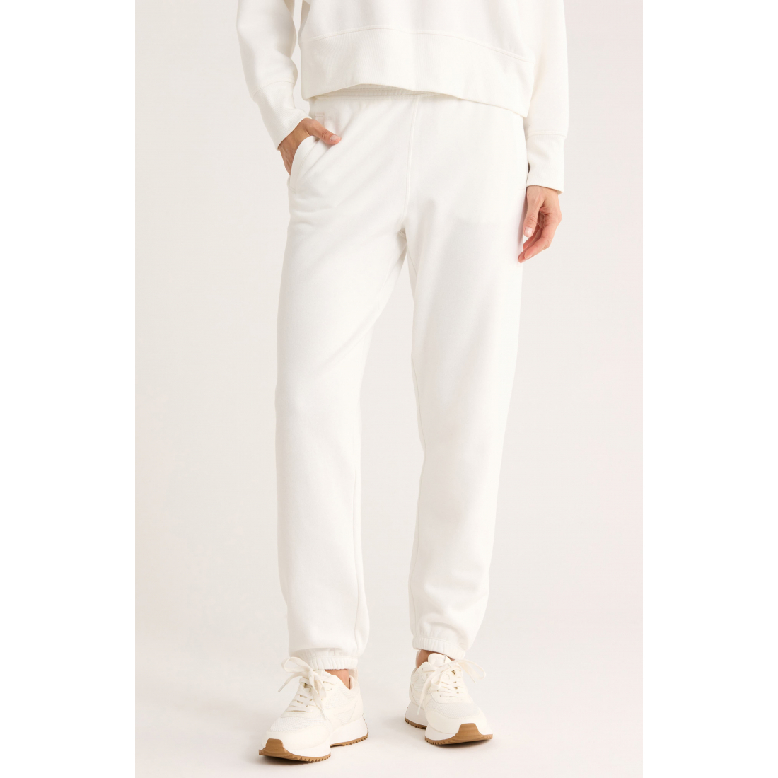 Jogging 'High Waist Relaxed' pour Femmes