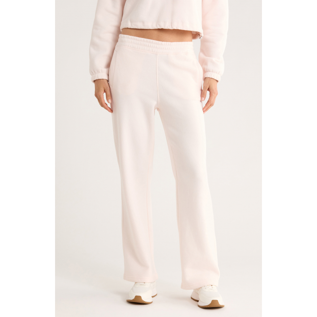 Jogging 'High Waist Relaxed Straight Leg' pour Femmes