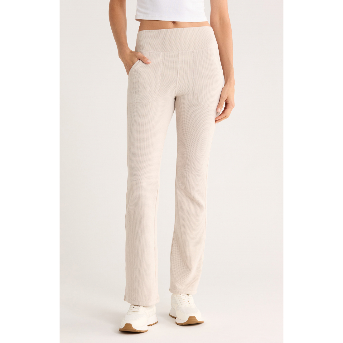 Pantalon 'Tech Waffle Flare' pour Femmes