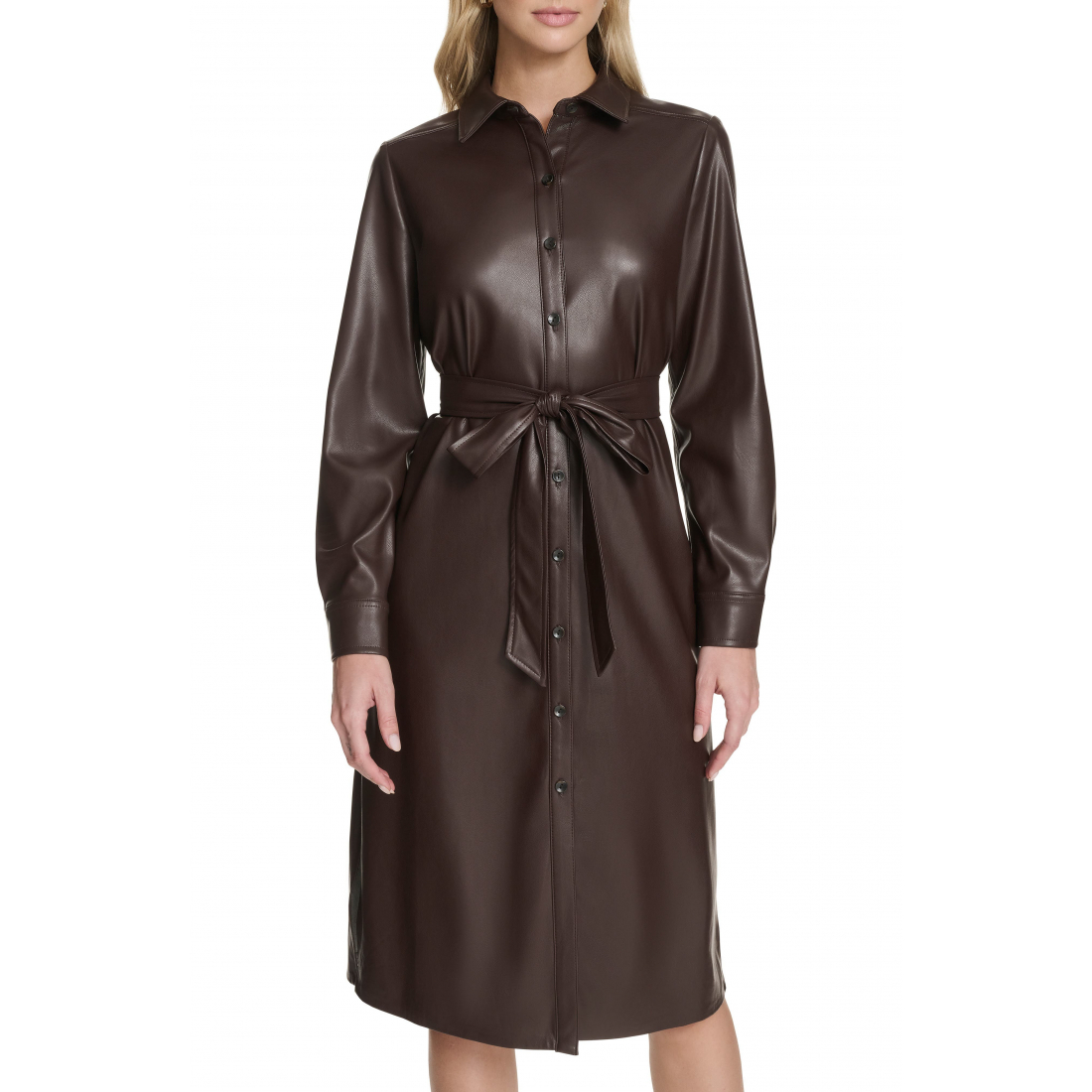 Robe chemise 'Long Sleeve' pour Femmes