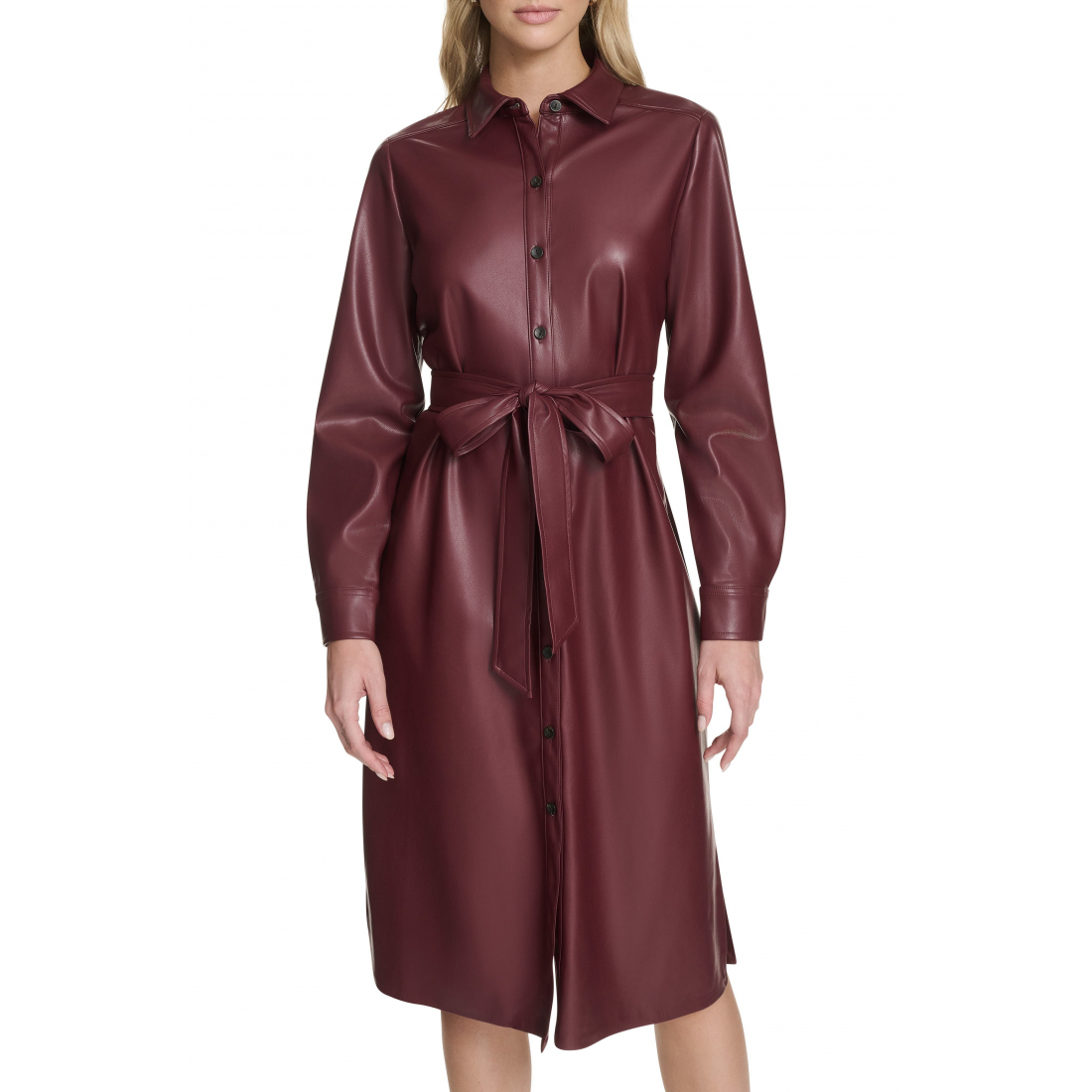 Robe chemise 'Long Sleeve' pour Femmes