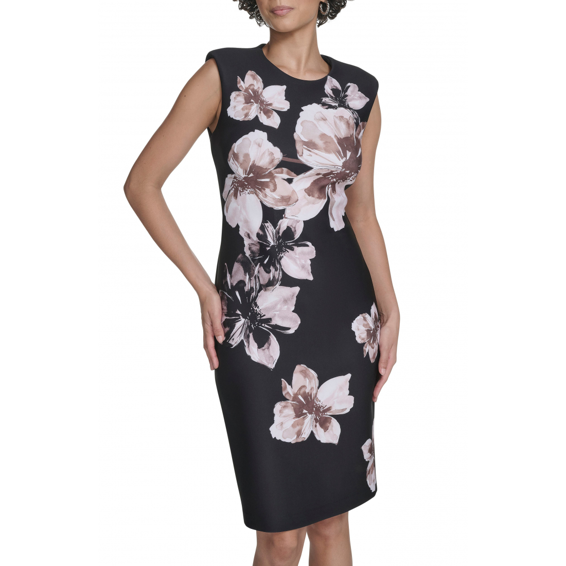 Robe fourreau 'Floral Sleeveless' pour Femmes