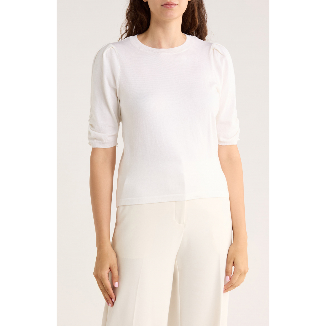 Pull à manches 3/4 'Elbow-Length Sleeve' pour Femmes