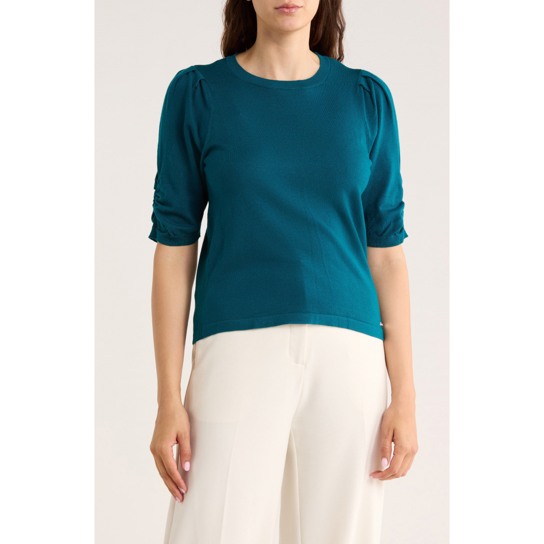 Pull à manches 3/4 'Elbow-Length Sleeve' pour Femmes