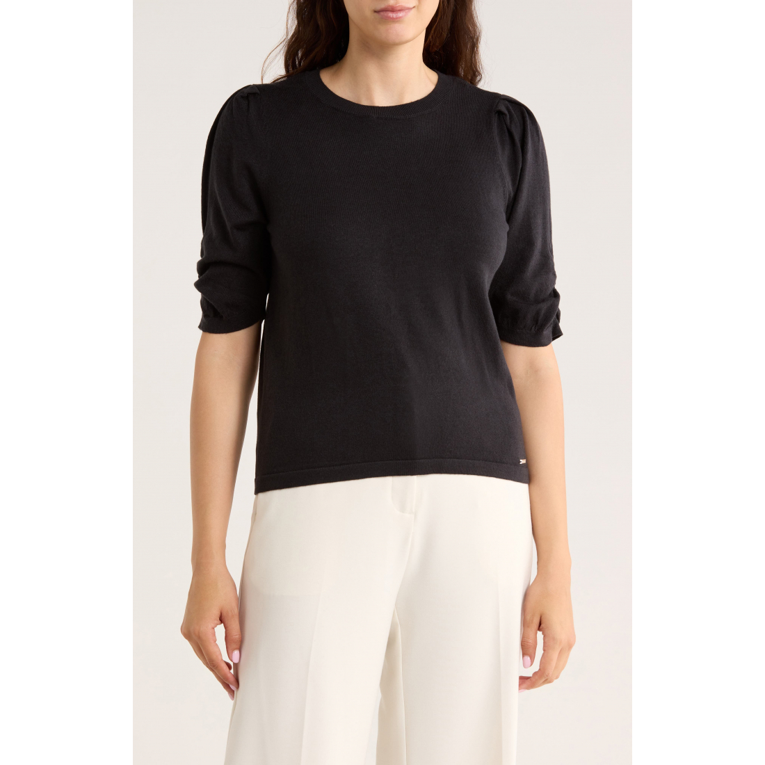 Pull à manches 3/4 'Elbow-Length Sleeve' pour Femmes