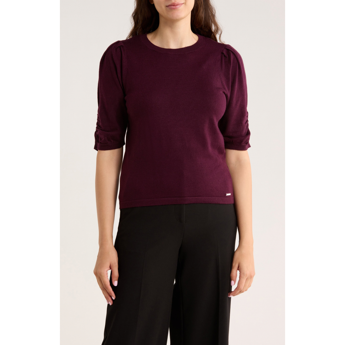 Pull à manches 3/4 'Elbow-Length Sleeve' pour Femmes