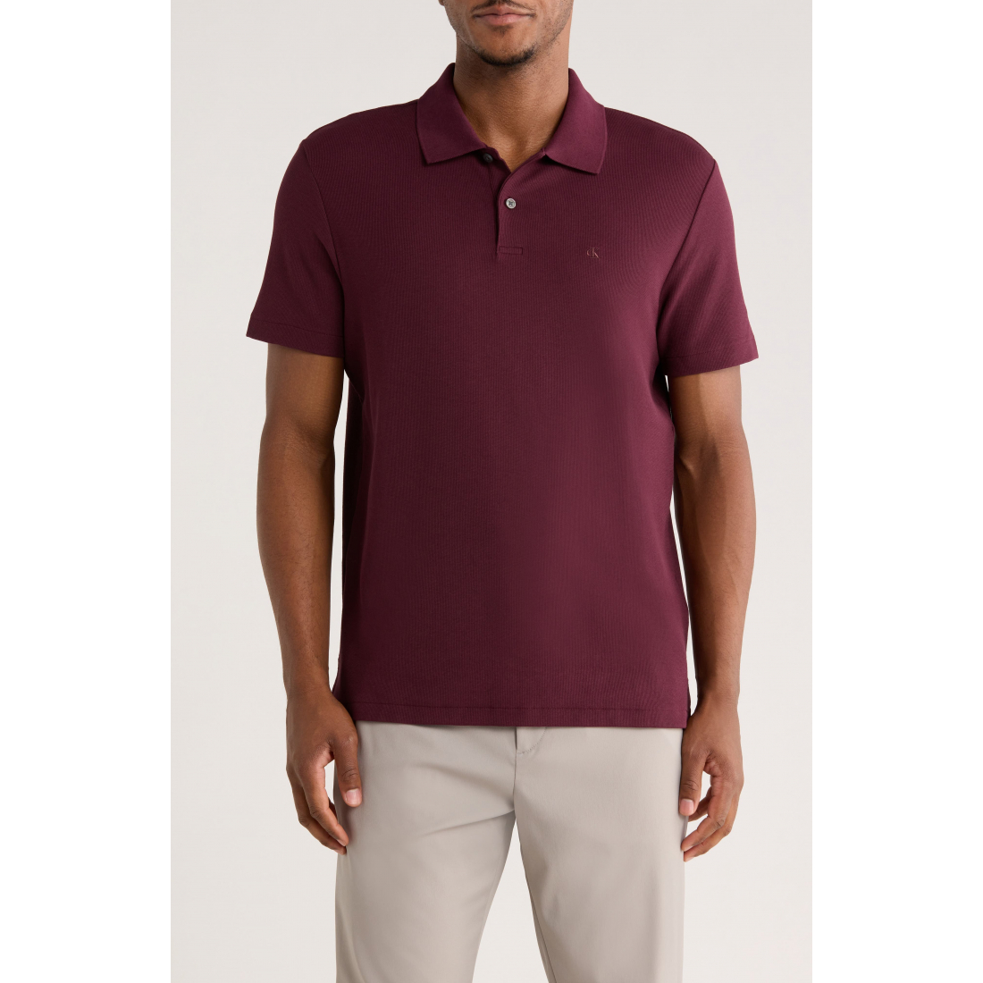 Polo 'Mico Waffle' pour Hommes