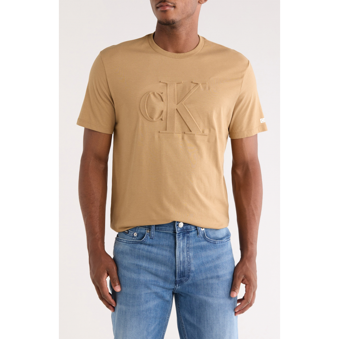 T-shirt 'Embossed Monogram' pour Hommes