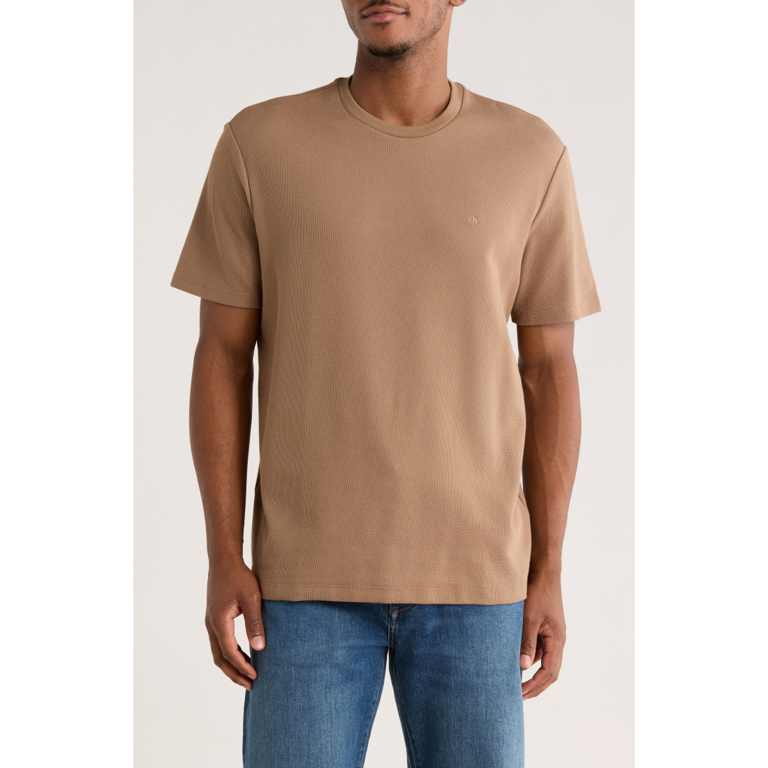 T-shirt 'Micro Waffle' pour Hommes