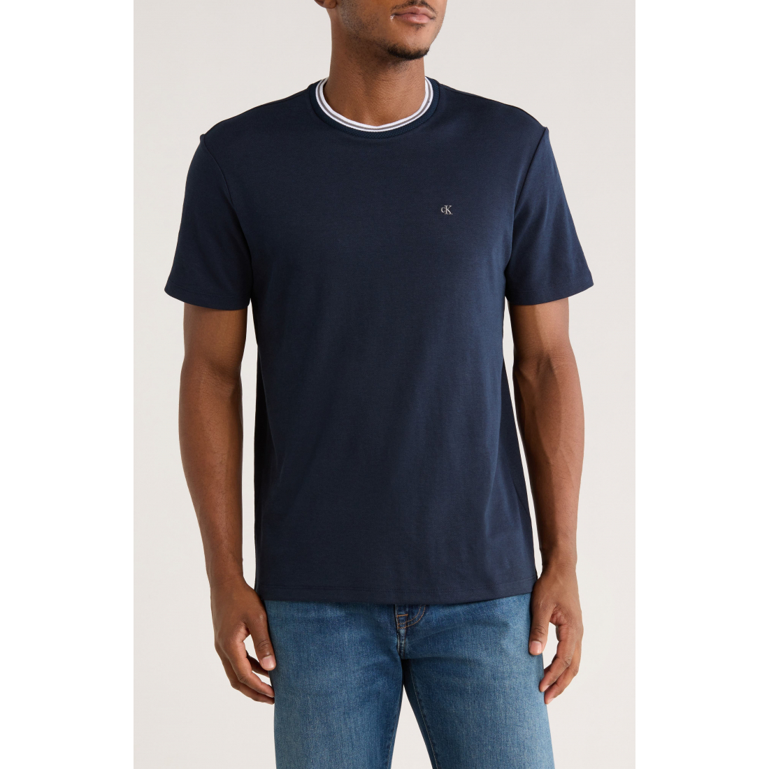 T-shirt 'Tech Interlock Jacquard Crewneck' pour Hommes