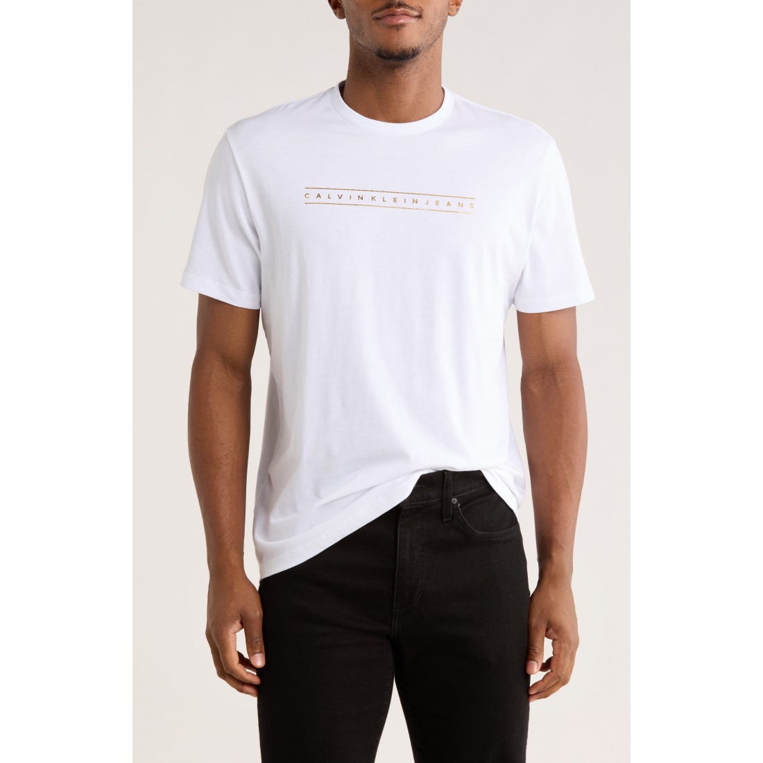 T-shirt 'CKJ Logo Graphic' pour Hommes