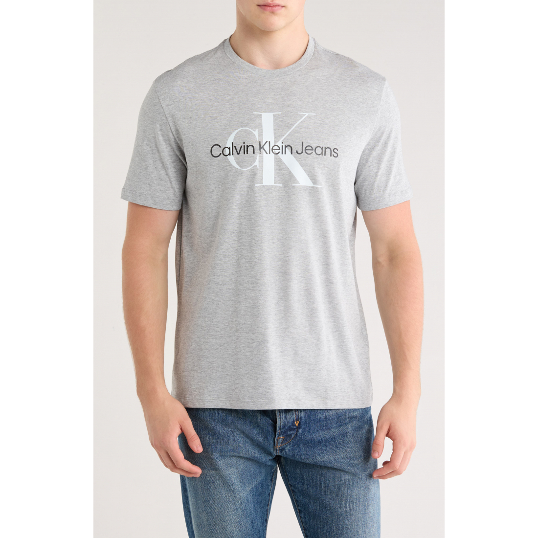 T-shirt 'Monogram Logo Crew Neck' pour Hommes